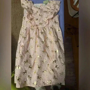 Penelope Mack Multicolored Midi Ruffled Sundress 6X